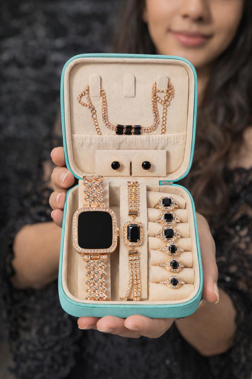Portable Travel Mini Jewelry Box
